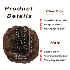 Messy Donut Hair Buns Updo Chignon Synthetic Clip In Hair Extensions