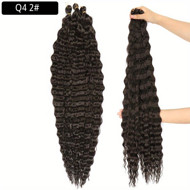 Soft Ocean Wave Braiding Crochet Hair Extensions - 76 2 Cm Long