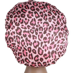 Silky Single Layer Wide Edge Elastic Bonnet Women's Sleep Cap