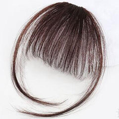 Mini Air Bangs Fringe Synthetic Hair Extension Hairpieces for Women