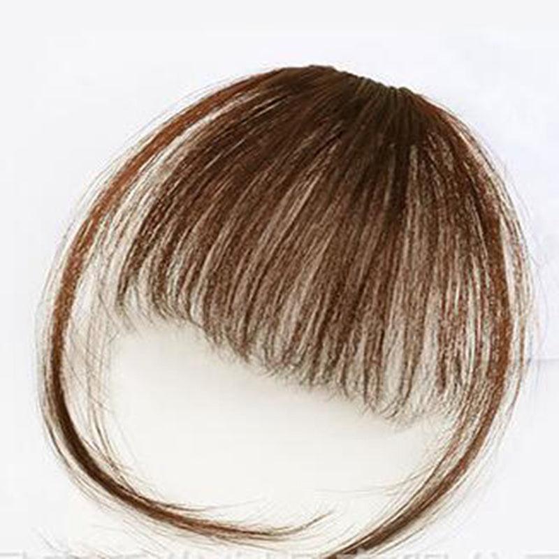 Mini Air Bangs Fringe Synthetic Hair Extension Hairpieces for Women