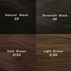Mini Air Bangs Fringe Synthetic Hair Extension Hairpieces for Women