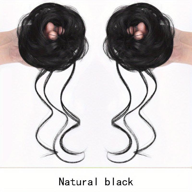 Donut Hair Buns Chignon Updo with Elastic Hair Rope 20