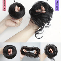 Donut Hair Buns Chignon Updo with Elastic Hair Rope 20