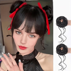 Donut Hair Buns Chignon Updo with Elastic Hair Rope 20