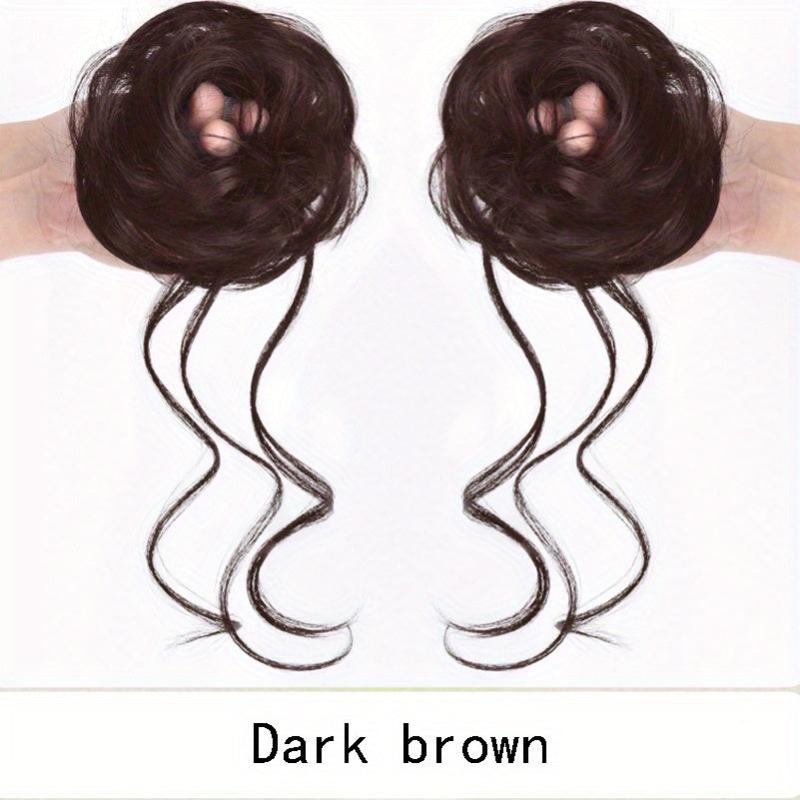 Donut Hair Buns Chignon Updo with Elastic Hair Rope 20