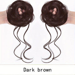 Donut Hair Buns Chignon Updo with Elastic Hair Rope 20