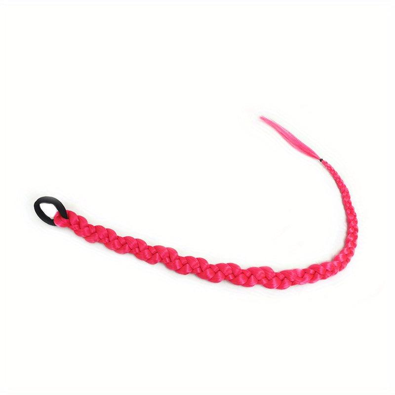 Long Braided Ponytail Extension Wrap Around Hair Extensions Ponytail