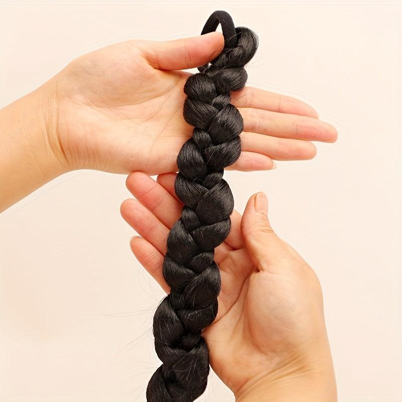 Long Braided Ponytail Extension Wrap Around Hair Extensions Ponytail