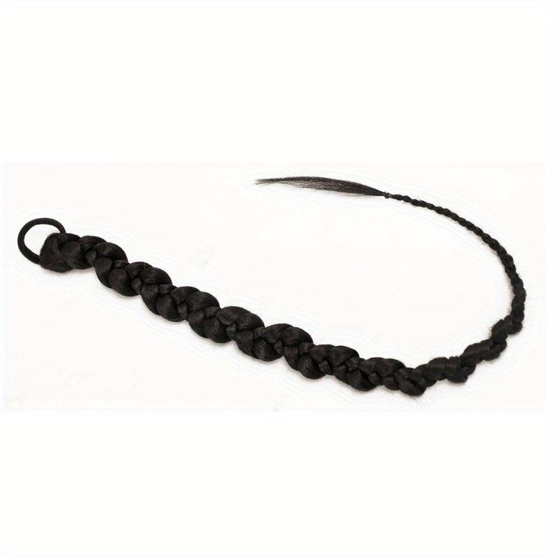 Long Braided Ponytail Extension Wrap Around Hair Extensions Ponytail