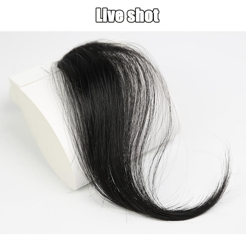Synthetic Clip-In Bangs Extension Wavy Hairpiece