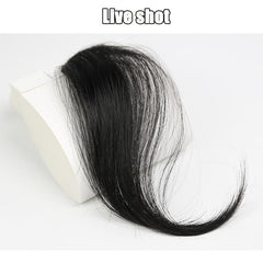 Synthetic Clip-In Bangs Extension Wavy Hairpiece