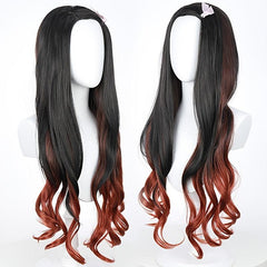 Long Wavy Cosplay Wig Synthetic Hair Replacement for Party Halloween