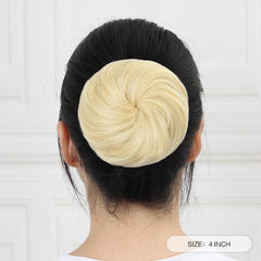 Synthetic Hair Bun Ponytail Extension for Women