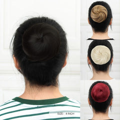 Synthetic Hair Bun Ponytail Extension for Women