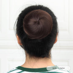 Synthetic Hair Bun Ponytail Extension for Women