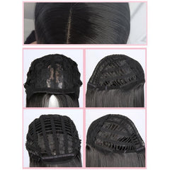 Shoulder Length Bob Wig Synthetic Hair