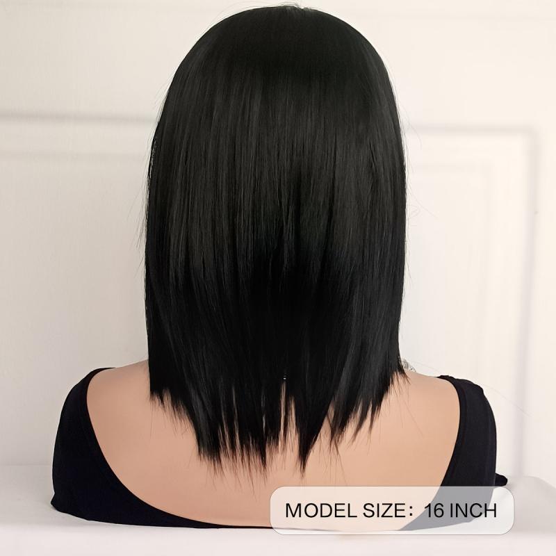 Shoulder Length Bob Wig Synthetic Hair