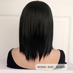 Shoulder Length Bob Wig Synthetic Hair