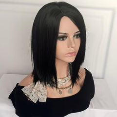 Shoulder Length Bob Wig Synthetic Hair