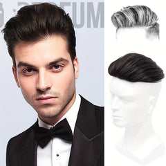 Short Straight Hair Pieces Synthetic Fiber Hair Toppers Clip On Hair Extensions