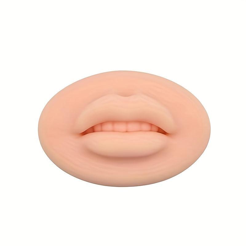 5D Open Mouth Lips Lip Mannequin for Semi Permanent Makeup Practice