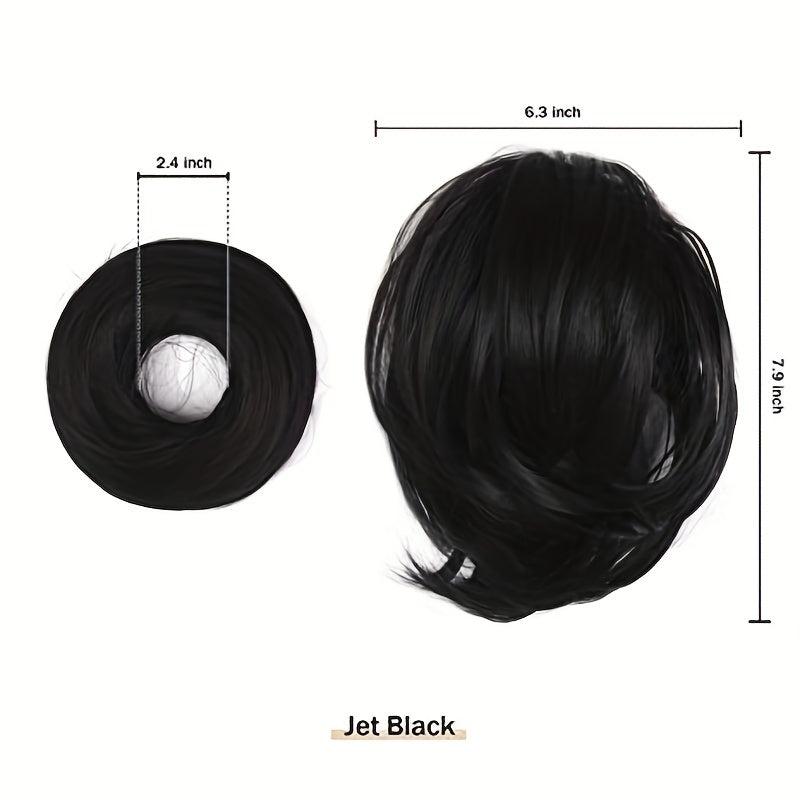Short Ponytail Extension Straight Synthetic Hairpiece