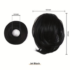 Short Ponytail Extension Straight Synthetic Hairpiece