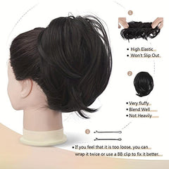 Short Ponytail Extension Straight Synthetic Hairpiece