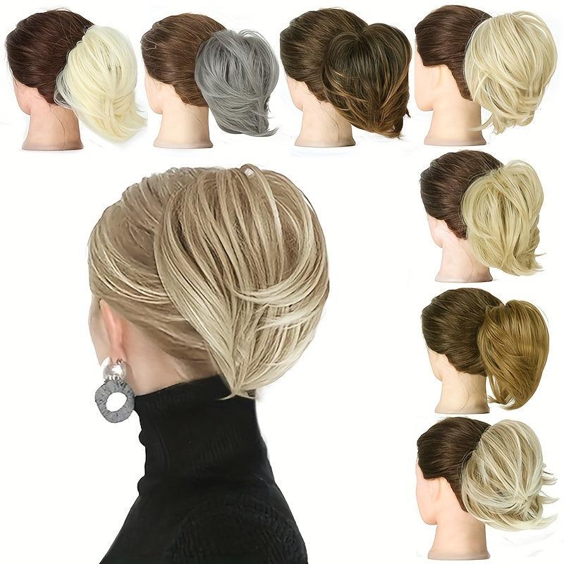 Short Ponytail Extension Straight Synthetic Hairpiece