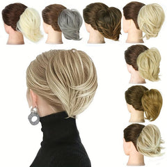 Short Ponytail Extension Straight Synthetic Hairpiece
