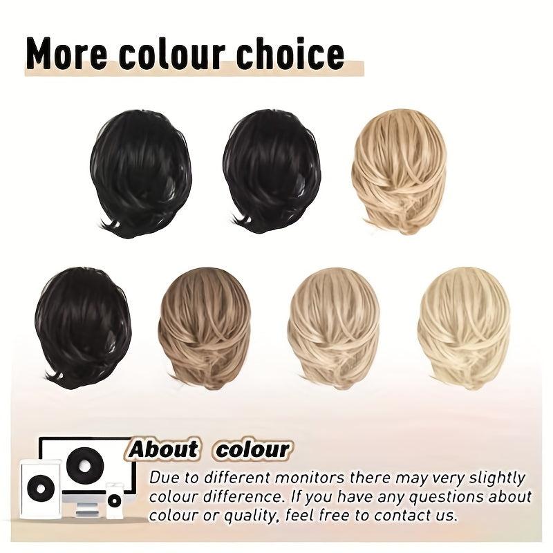 Short Ponytail Extension Straight Synthetic Hairpiece