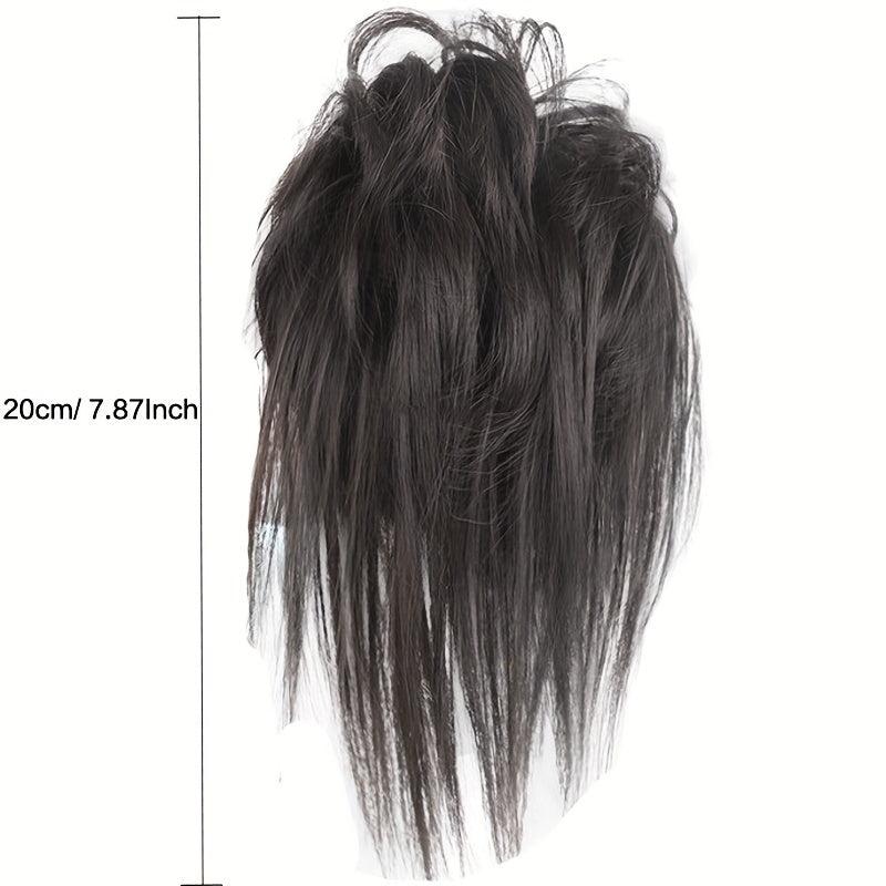 Claw Clip Hair Bun Ponytail Extensions for Women