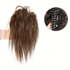 Claw Clip Hair Bun Ponytail Extensions for Women