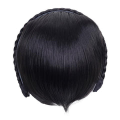 Twist Braid Headband Short Straight Synthetic Hair Bangs