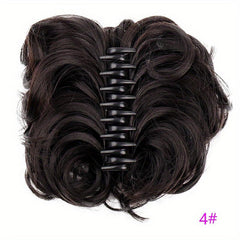 Wavy Curly Chignon Hair Bun Extensions for Tousled Updo