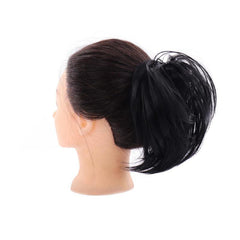 Synthetic Messy Bun Scrunchie Chignon Hairpiece
