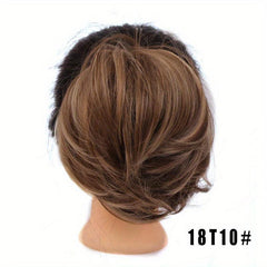 Synthetic Messy Bun Scrunchie Chignon Hairpiece