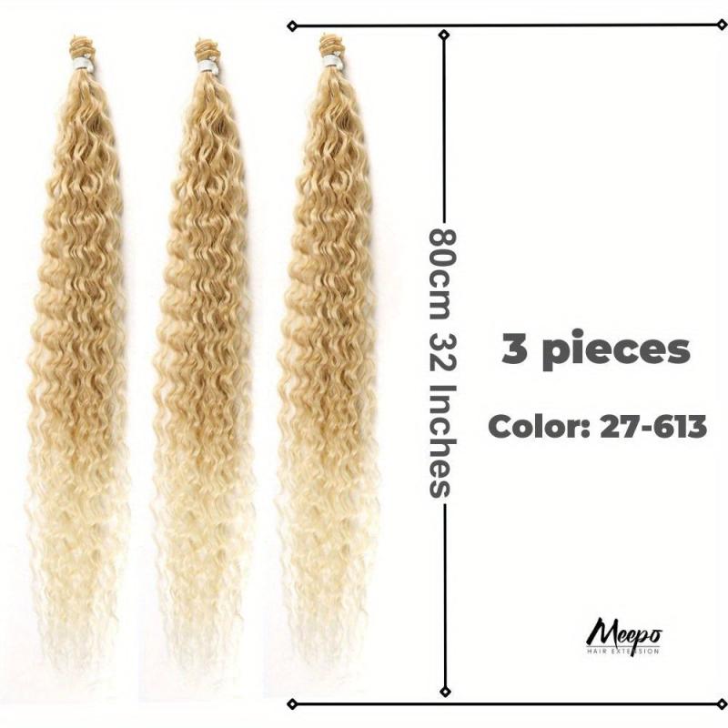 Water Wave Curly Hair Bundles For Hair Extensions 81 28 Cm