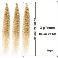 Water Wave Curly Hair Bundles For Hair Extensions 81 28 Cm
