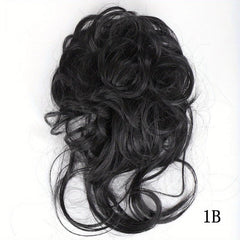 Messy Hair Bun Scrunchies Ponytail Extension