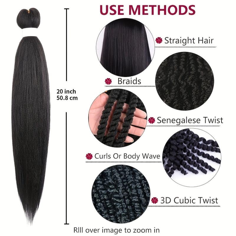 Pre Stretched Braiding Hair Long Braid 66 04 Cm One Pack