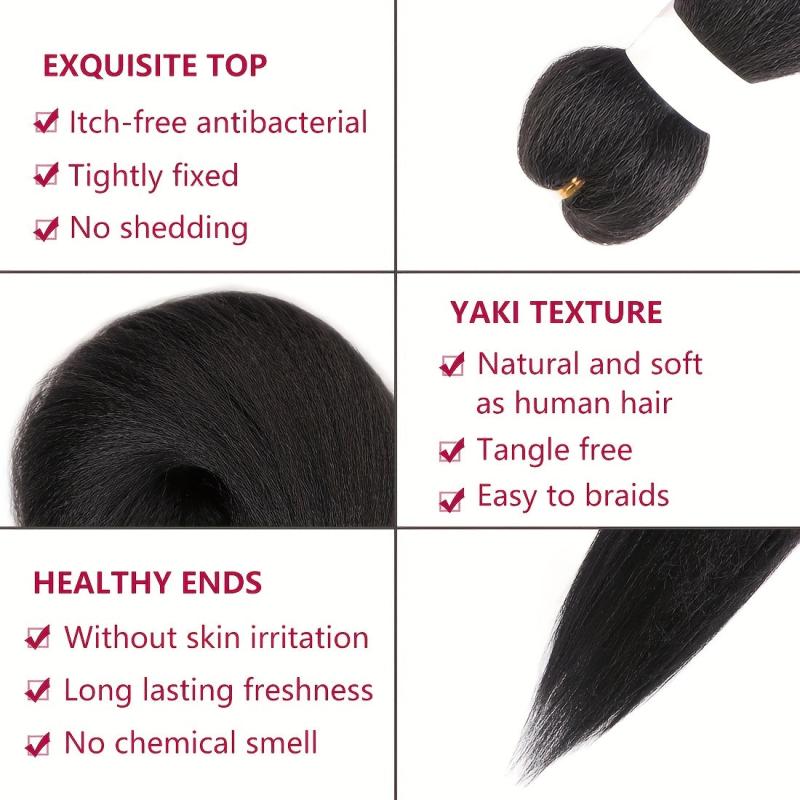 Pre Stretched Braiding Hair Long Braid 66 04 Cm One Pack