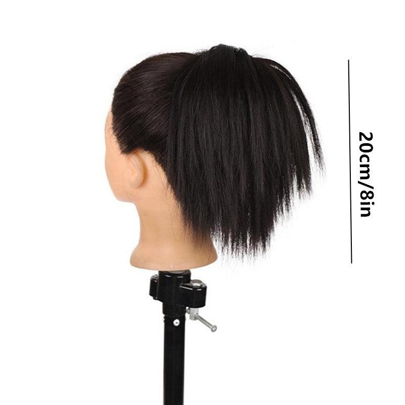 1PC Messy Straight Hair Bun Extensions for Women Hair