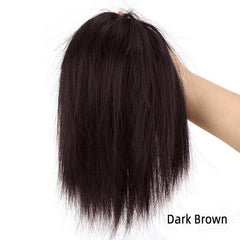 1PC Messy Straight Hair Bun Extensions for Women Hair