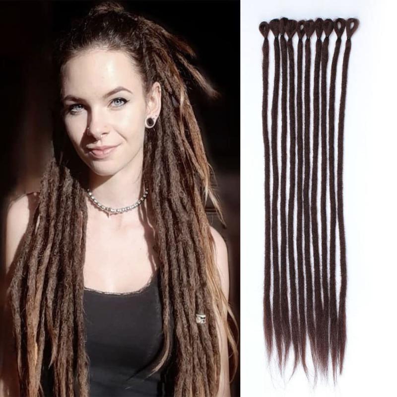 Thick Crochet Dread Braidings Synthetic Hair Extensions