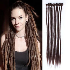 Thick Crochet Dread Braidings Synthetic Hair Extensions