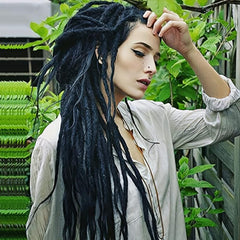 Thick Crochet Dread Braidings Synthetic Hair Extensions