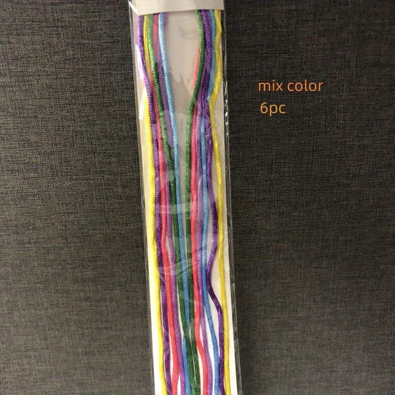 Colorful Hair Rope Band Assorted Hair Braiding Yarn Strings Box Braids