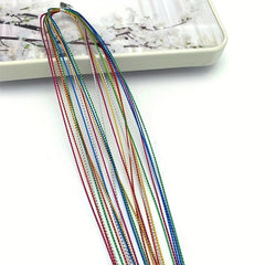 Colorful Hair Rope Band Assorted Hair Braiding Yarn Strings Box Braids